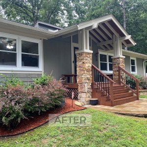 Home Window Replacement in Wake Forest: After