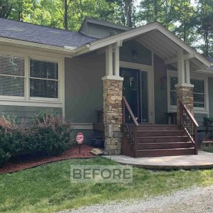 Home Window Replacement in Wake Forest: Before