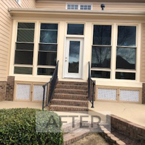 After 3 Season Room Conversion with 9 New Windows in Raleigh