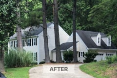 After Home Siding Replacement in Raleigh, NC