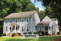 Before  Home Siding Replacement in Cary, NC