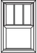 Cottage 2 Vertical Double Hung Window