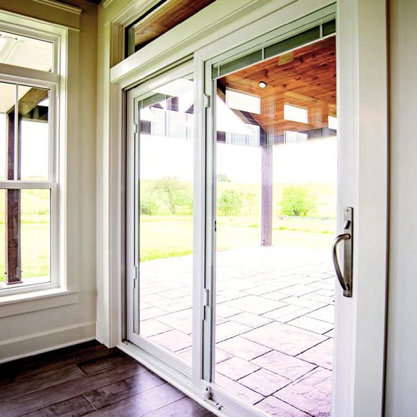 Patio sliding glass entry door in Raleigh