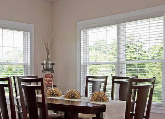 a dining room that needed Window Replacement Companies in Cary, Durham, Chapel Hill, Knightdale, Clayton, Garner