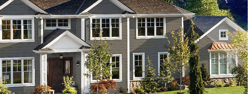 Gray Home with Windows in Goldsboro