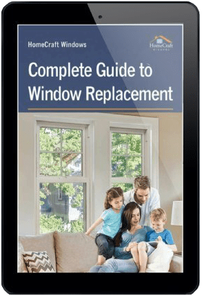 Tablet Showing a Complete Guide to Window Replacement in Raleigh, NC