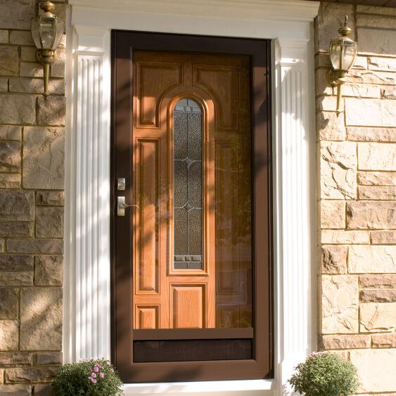 Wood Front Door in Chapel Hill, NC