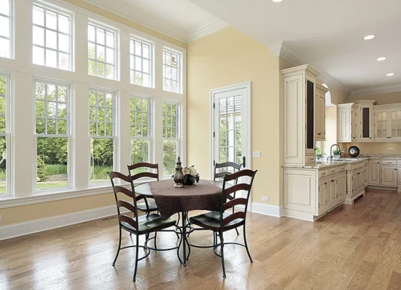 Custom Replacement Windows in Dining Room in Pinehurst, NC