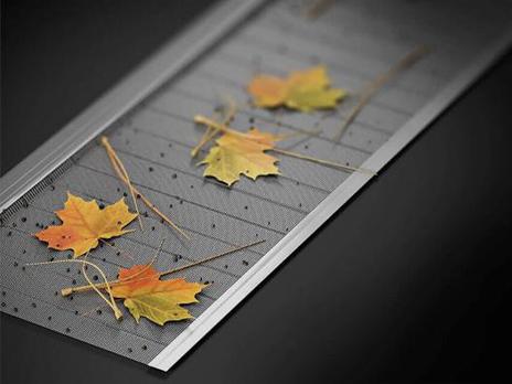 Gutters with Leaves